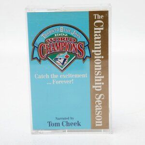 Vintage 1992 Toronto Blue Jays Championship Season Cassette Tape Commentary
